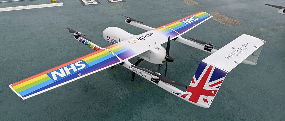 UK turns to emergency drone delivery as second COVID-19 wave hits
