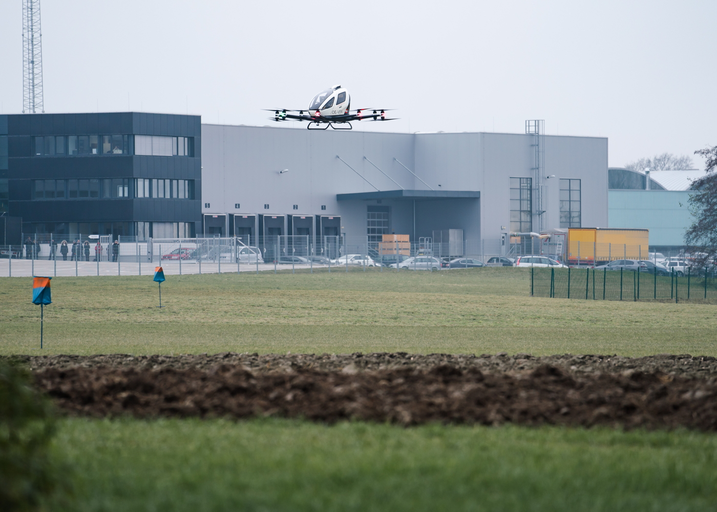 Passenger drones for Austria, Singapore