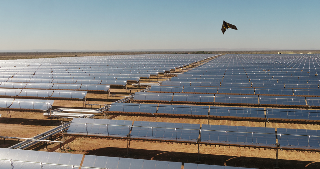 Rocketfarm drone surveys solar farm