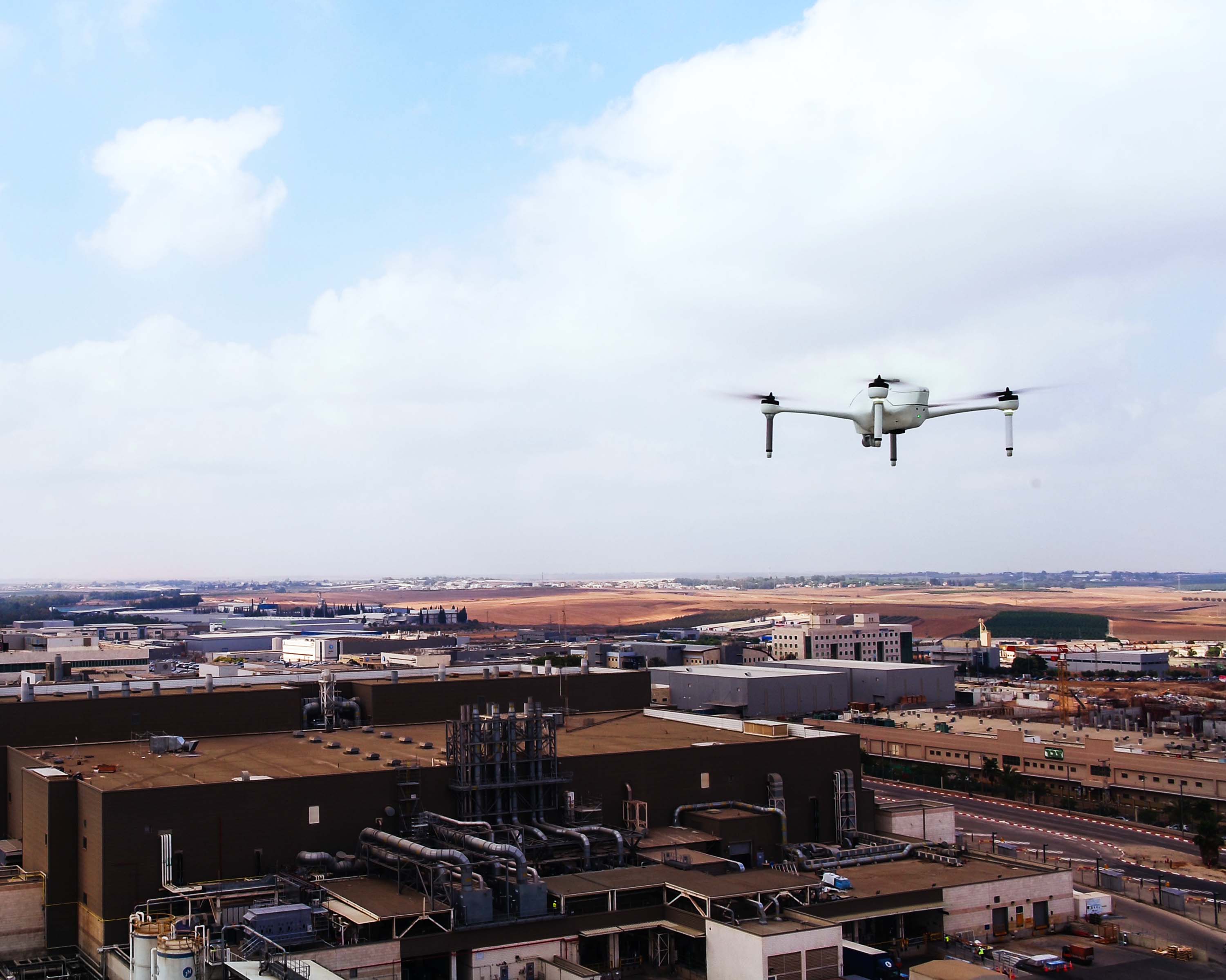 Integrating drone and gunfire sensor technology