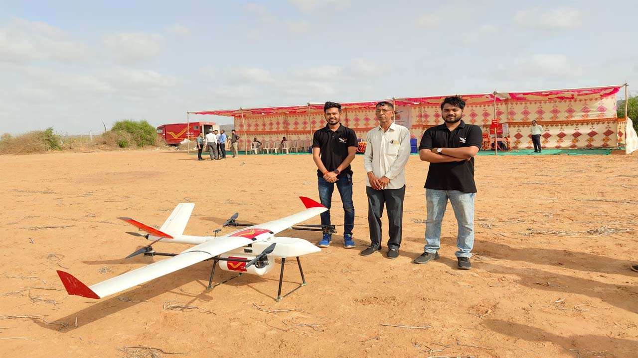 Drones set to deliver mail in India