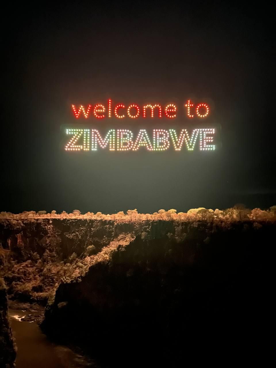 Zimbabwe holds another successful drone light show
