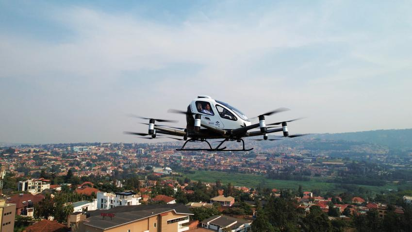 Passenger drone maker EHang sets sights on Africa