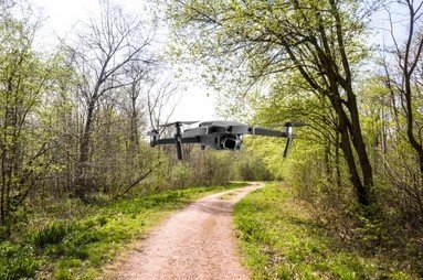 Drone helps rescue lost family