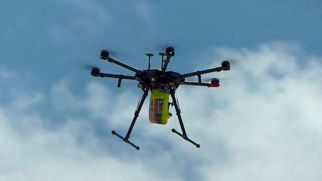 Drones to patrol Australian beaches