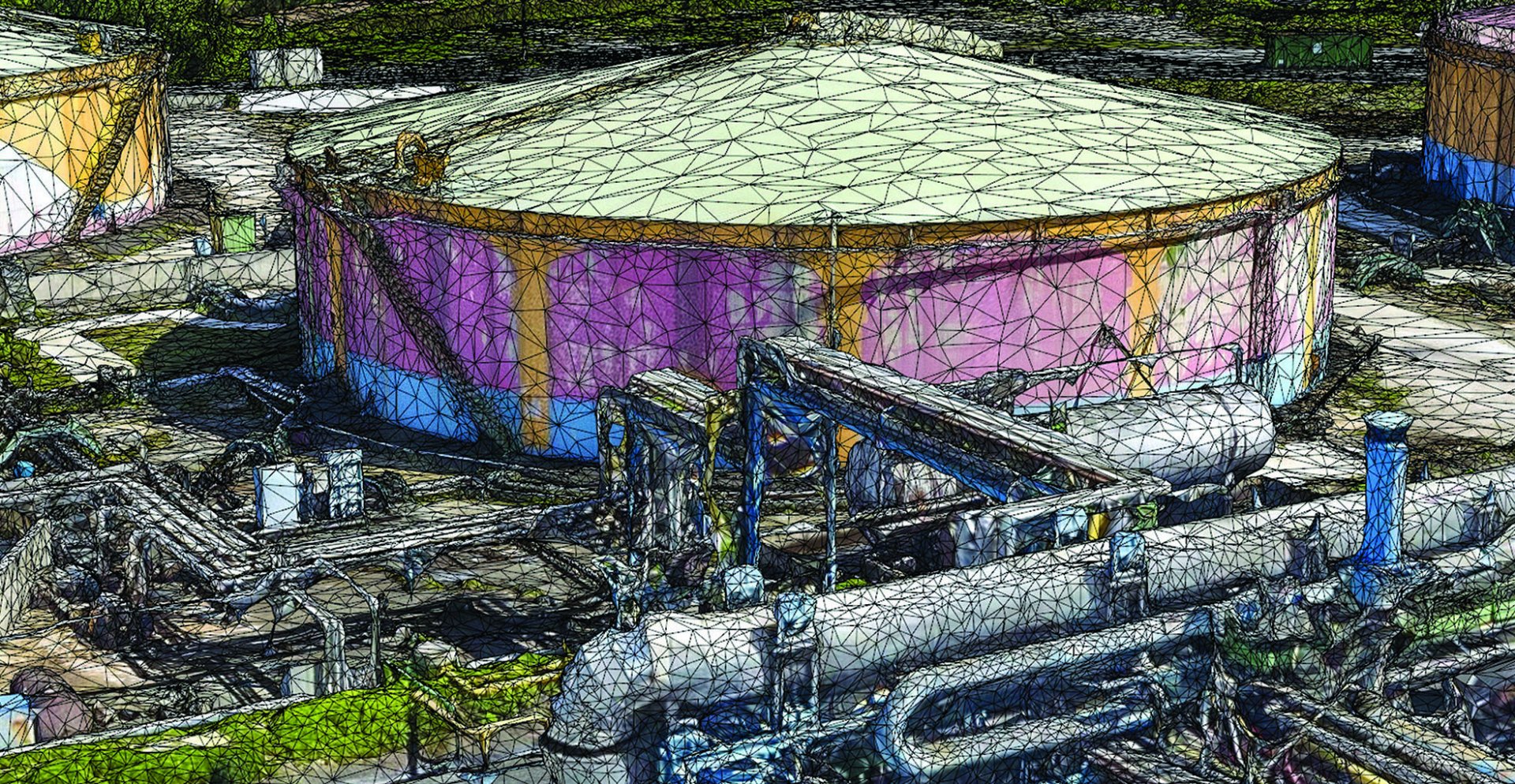 Remodelling digital reality with drones