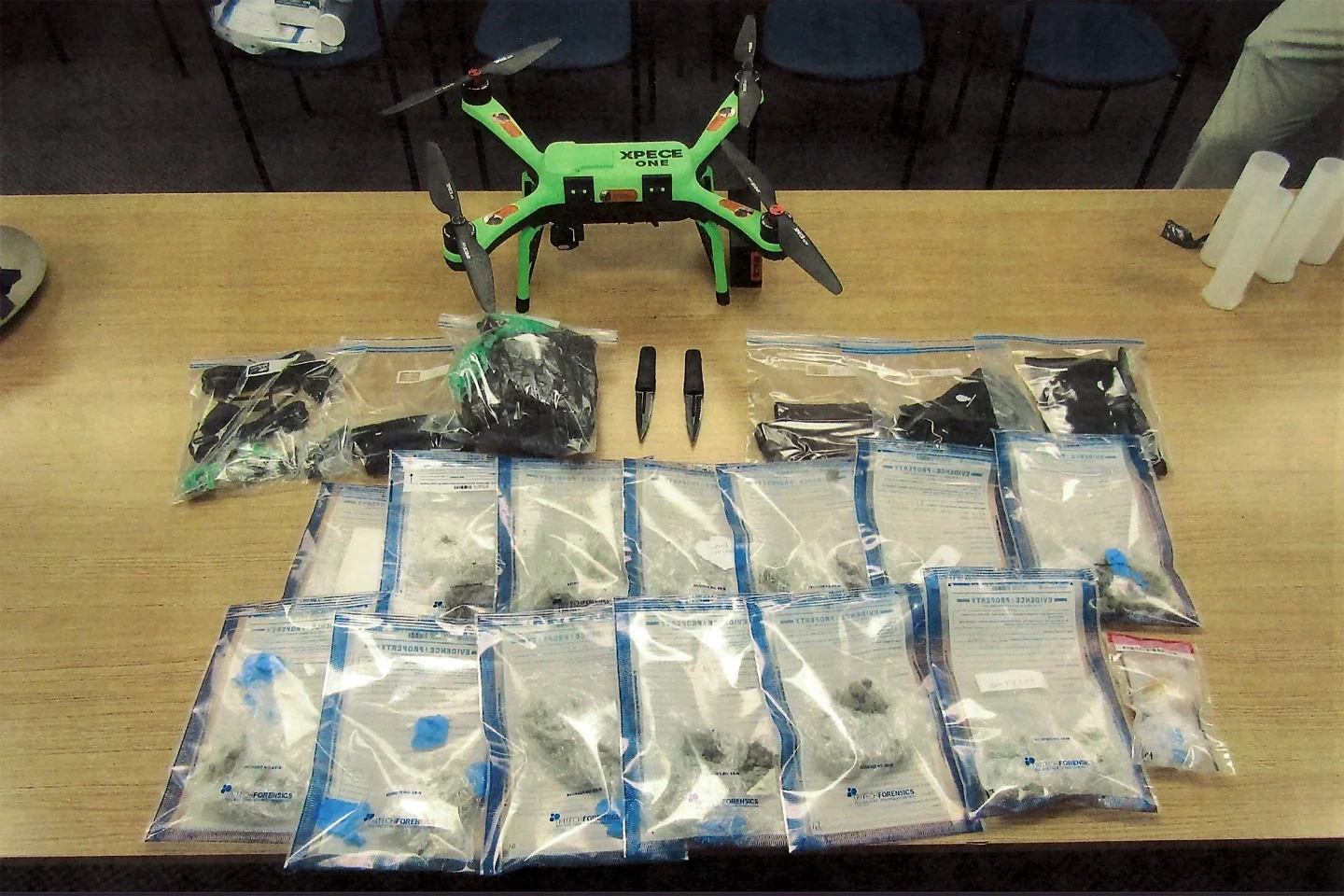 Drone caught smuggling knives into NY prison
