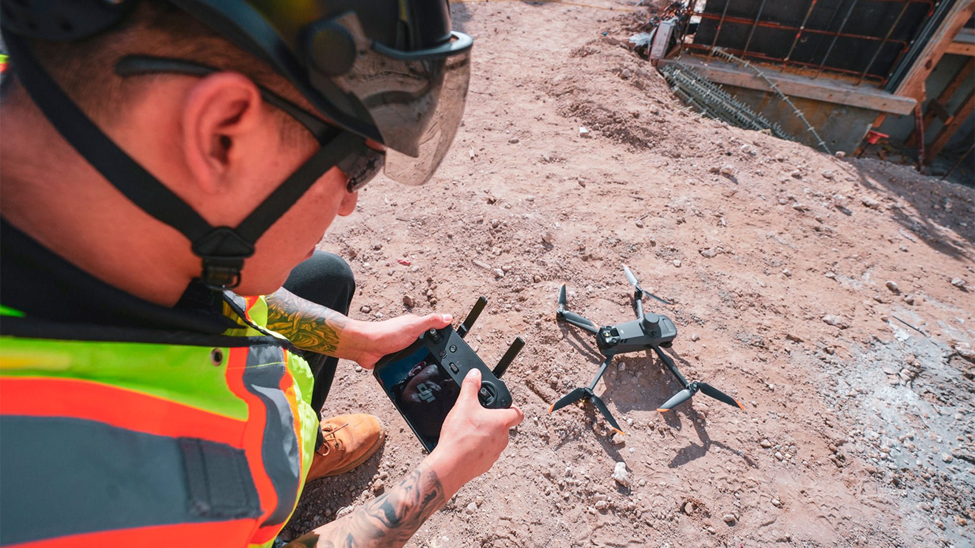Another construction company adopts drones on its sites