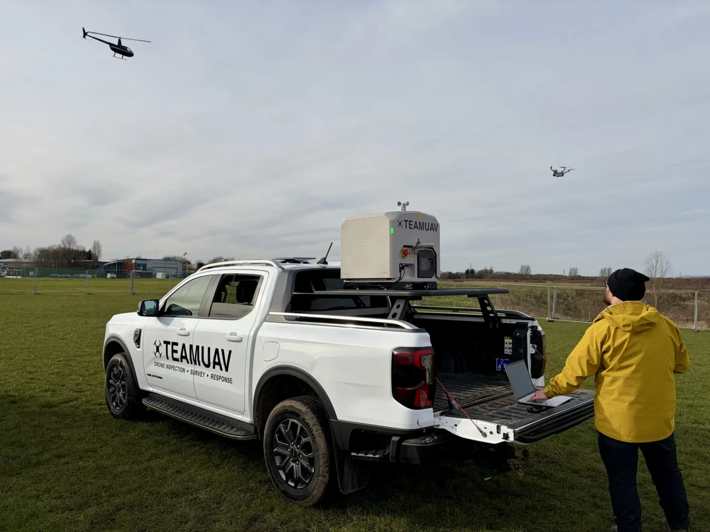 Drone Ranger: Turning trucks into off-road aircraft carriers