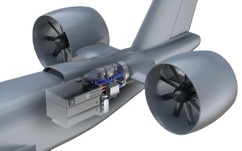 Uk company's new hydrogen fuel cell system for drones
