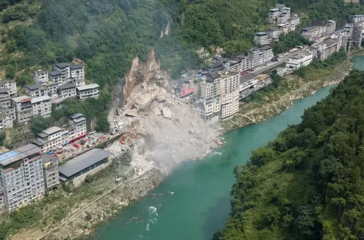 Drones help with disaster recovery after landslide