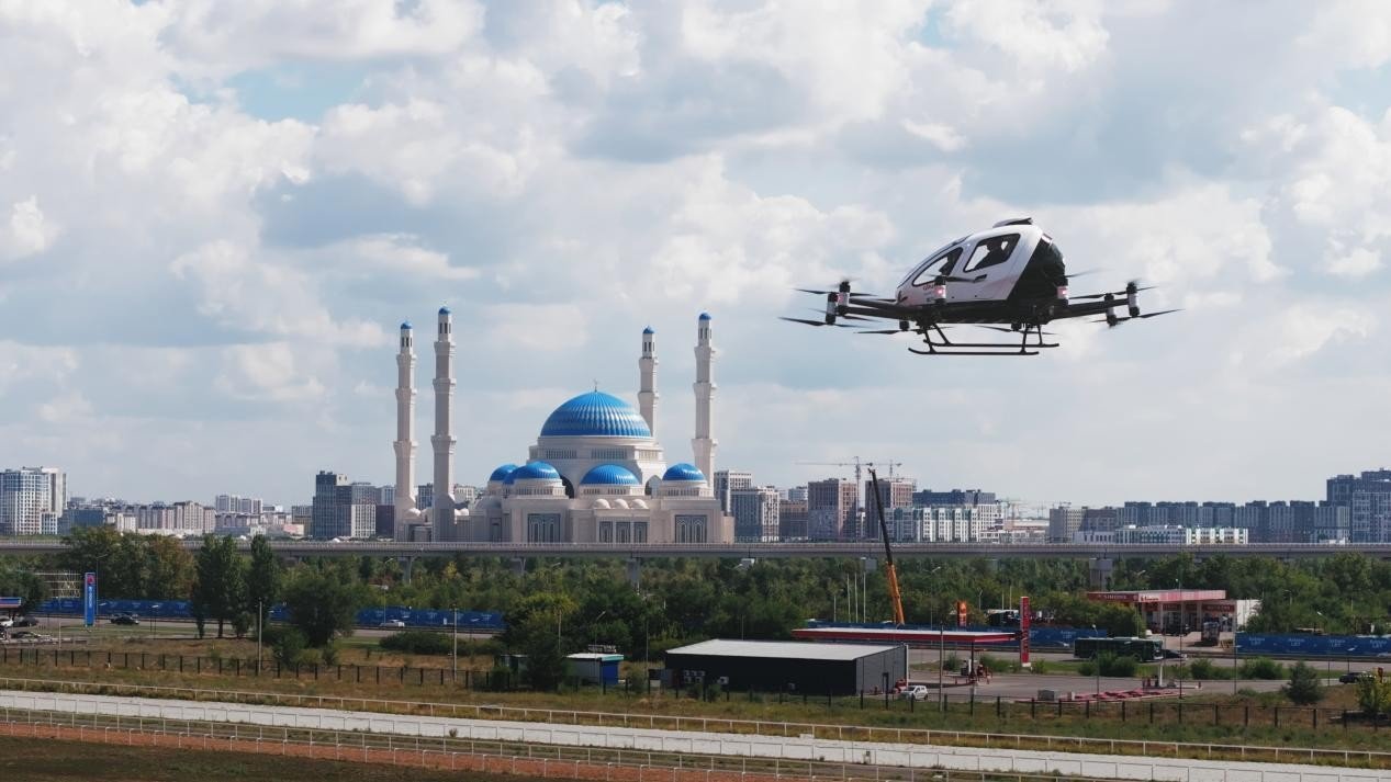 EHang takes its drone-based lower altitude economy idea to the world