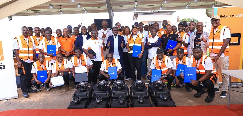 Telecoms company invests in drones
